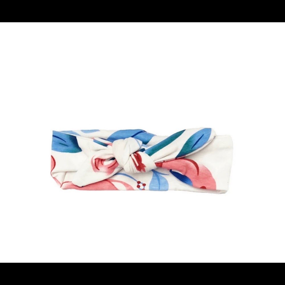 Floral headband/wrap NWOT